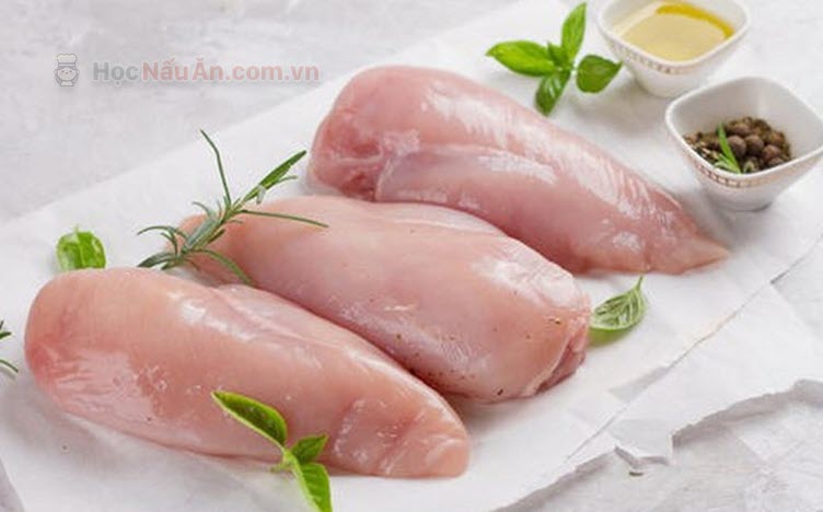 Cách nấu xúp Khoai lang - Thịt gà