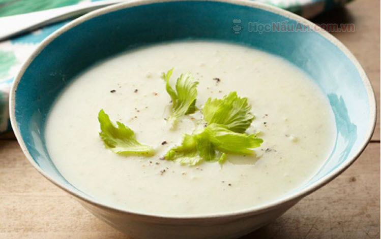 Cách nấu xúp Khoai tây - Phô mai